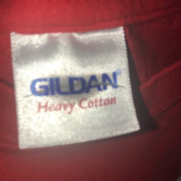 ARLINGTON JERKY PETA T-Shirt Men’s Adult M Red Short sleeved - Picture 5 of 8